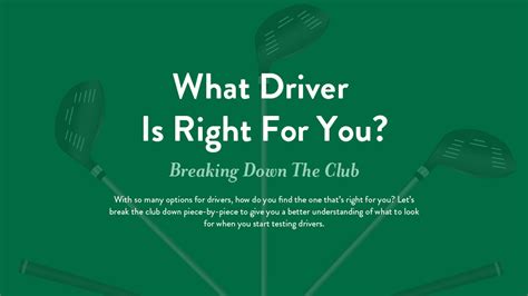 How to Pick a Golf Driver: And Why It Might Feel Like Choosing a Life Partner